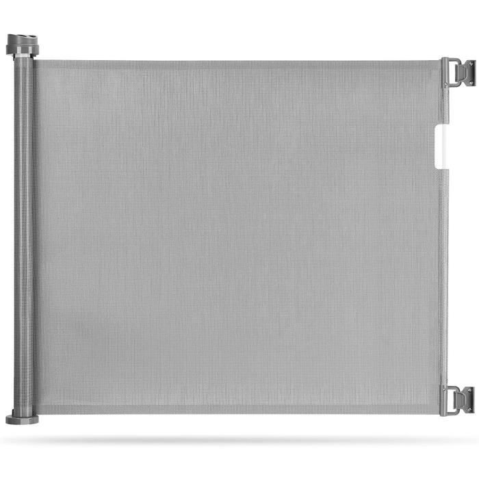 Momcozy Barrière de Sécurité Rétractable pour Bébés (0 à 140 cm), Barrière  de Securité Escalier, Barrière Sécurité Enfant Relocalisa gris - Cdiscount  Prêt-à-Porter