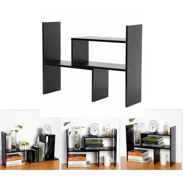 Petit Meuble De Rangement Etagere Diy Moderne Sur La Table Support De Stockage De Bureau Couleur Noyer Noir Achat Vente Petit Meuble Rangement Petit Meuble De Rangement E Cdiscount