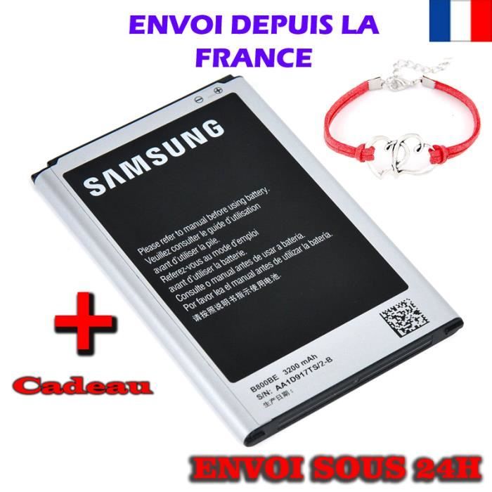 Galaxy Note 3 Iii Baterie Sm N900 N9000 N9005 B800bc B800be B800bu Achat Batterie Telephone Pas Cher Avis Et Meilleur Prix Cdiscount