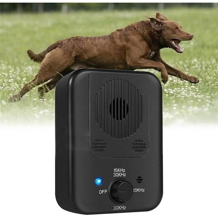 Dissuasif anti-aboiement pour chien Répulsif ultrasonique Trompette Extérieur Anti-bruit Anti-aboiement Dispositif de [223]