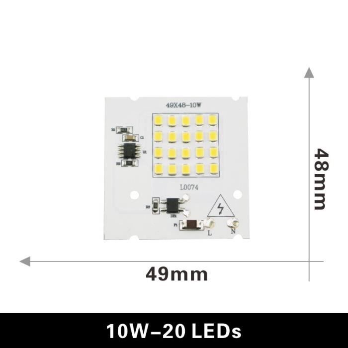 Platine LED 10w,20w,30w,50w,100w SMD 2835