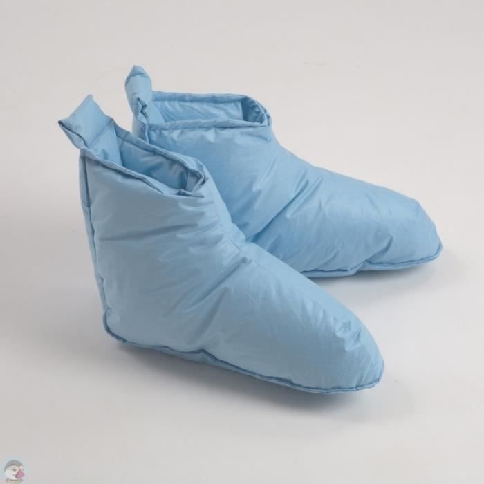 Chaussons duvet Homme bleu Pointure - L (45-48) - Cdiscount