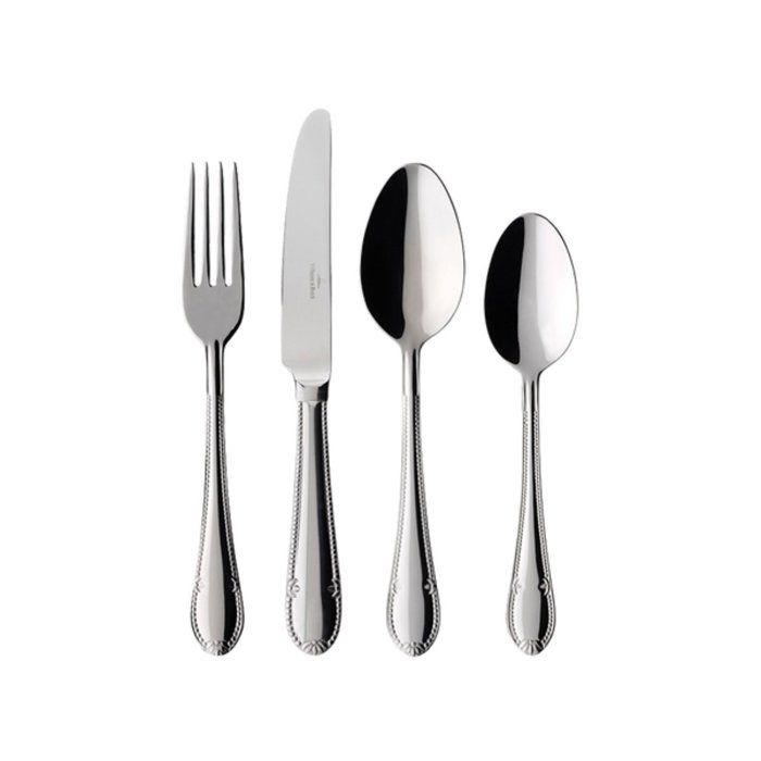 Ménagère en inox MADEMOISELLE - 24 pièces - Gris Ménagère en inox MADEMOISELLE - 24 pièces - Gris