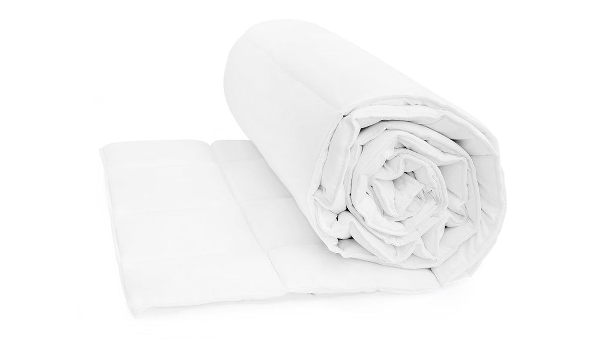 Couette été 200x200 - Couverture fine agréable - Couette douce, moelleuse - Fibres creuses - Parfaite pour les températures chaudes