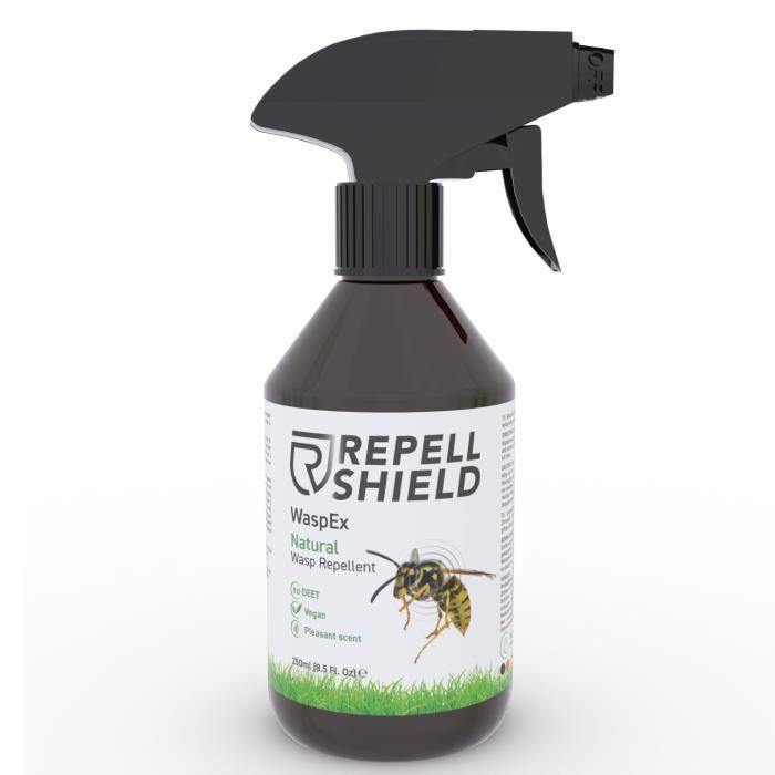 RepellShield Spray Anti Guêpe Naturel - Protection Intérieur & Extérieur, 250 ml