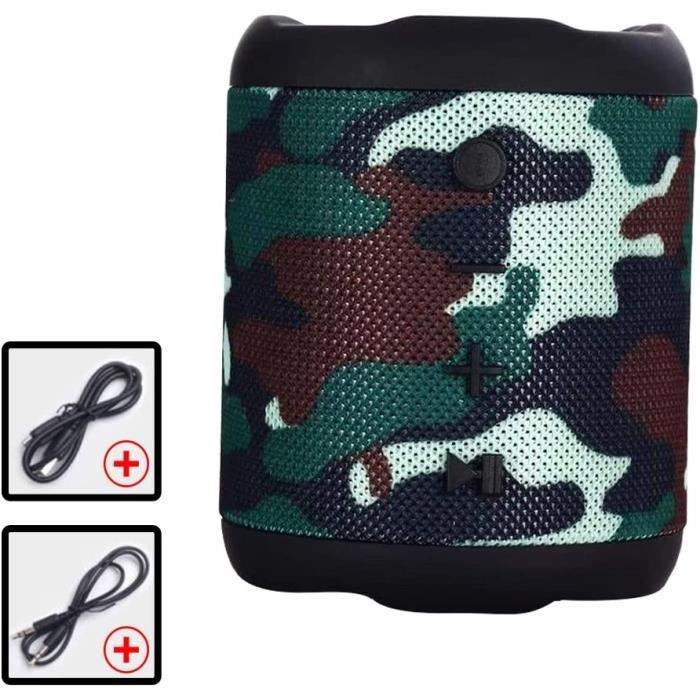 Mini Enceinte Bluetooth Portable, Ipx4 Étanche Enceinte Extérieur