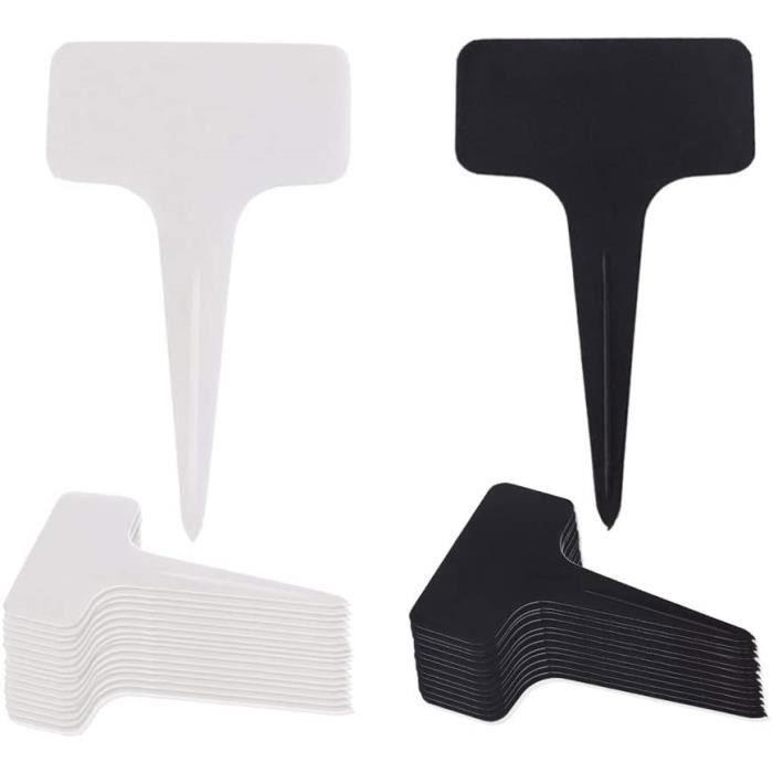 Étiquettes De Plantes En Plastique, 100 Pièces étiquettes De Plantes