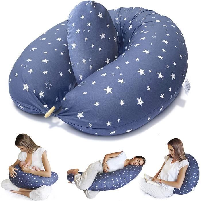 Bamibi Coussin De Grossesse Et Coussin D Allaitement Oreiller De Maternite Multifonctionnel Pour Le Sommeil Et L Allaitement De B Cdiscount Puericulture Eveil Bebe