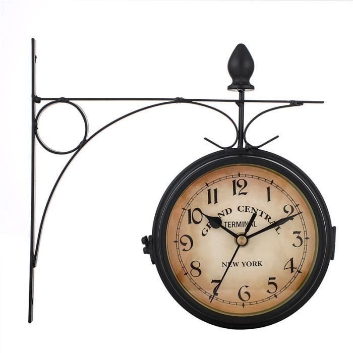 Horloge murale vintage métal – TEMPS DES HORLOGES