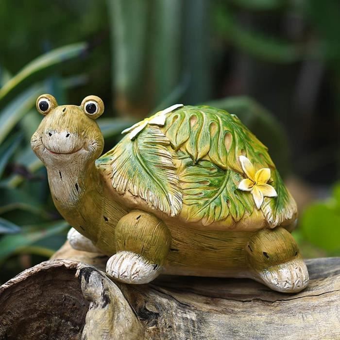 Statue Tortue de Jardin,Statue Ornement de Jardin,de Jardin en résine ...