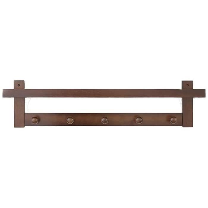 Portant Pour Enfants Porte Manteau Mural En Bois Flottant Etageres De Rangement For Hanging Vestibule Salon Couleur A 356047 Achat Vente Porte Manteau Cdiscount