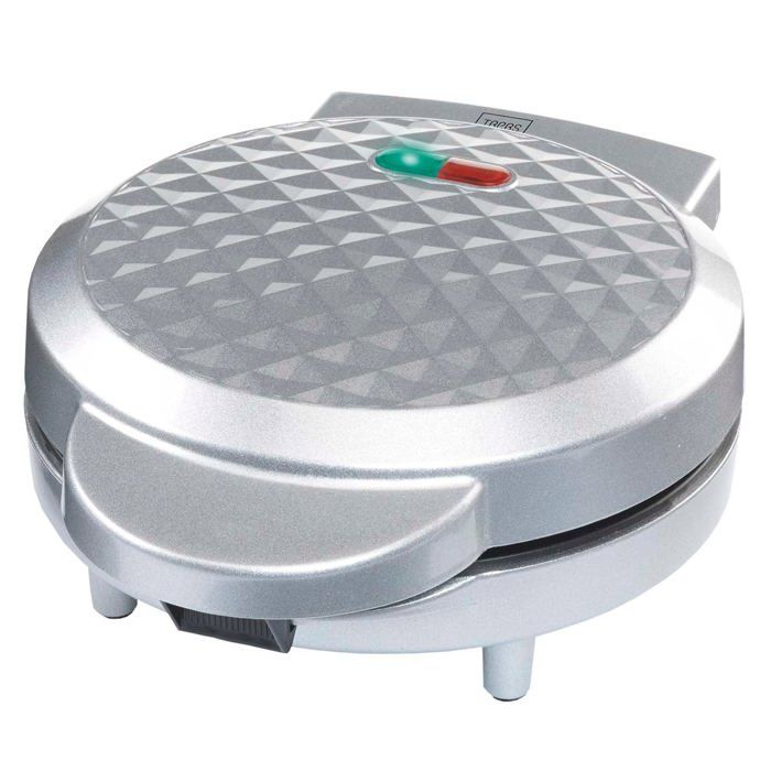 Trebs Gaufrier à bulles 800 W Argenté