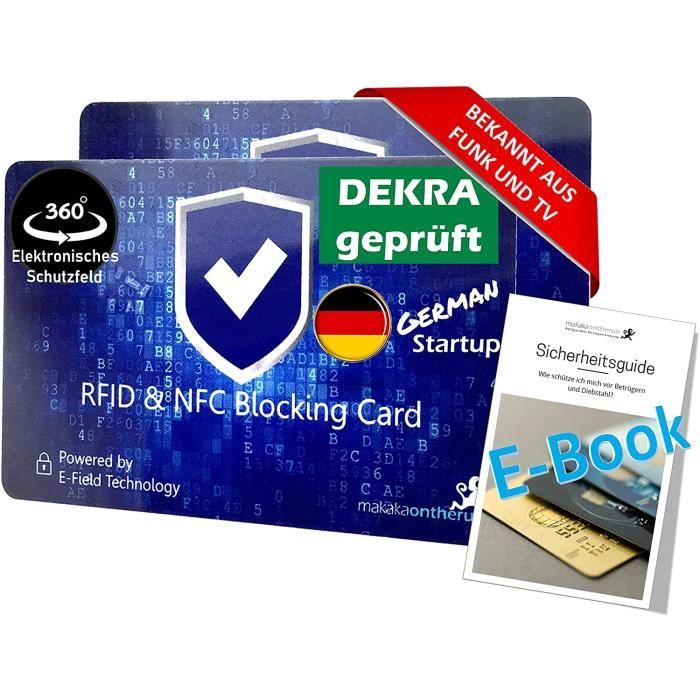 Etui Carte Bancaire 15 Protections Anti-RFID 12 Étuis Cartes