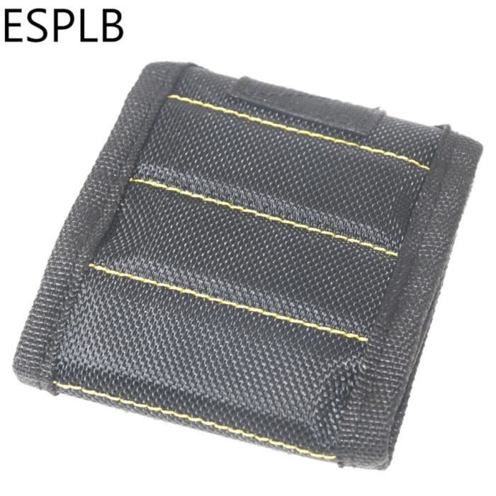 Sac De Sport Magnétique Avec Porte-gourde - 12 Aimants Puissants - Poches Pour Téléphone, Clés - Sangle Réglable