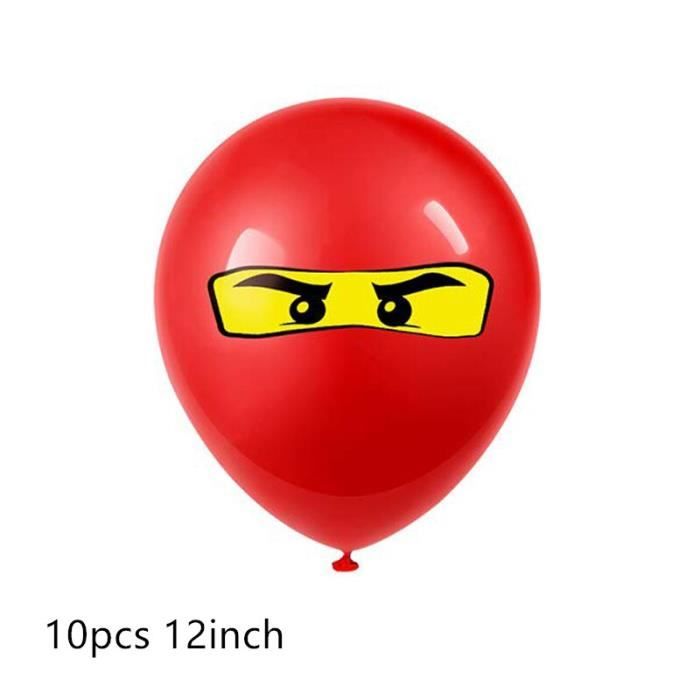 Ballon Lego Ninjago Rouge - Ballon Anniversaire 
