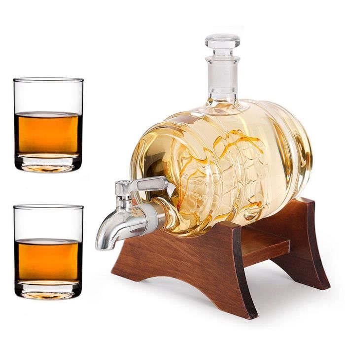 Set Whiskey Luxueux Carafe à whisky avec 4 pierres à whisky bec verseur Carafe Whisky – Bateau – 1000 ml – Coffret Cadeau Homme robinet et 2 verres à whisky 1 l Whisiskey Set Whiskey Luxueux Carafe à whisky avec 4 pierres à whisky bec verseur Carafe Whisky – Bateau – 1000 ml – Coffret Cadeau Homme robinet et 2 verres à whisky 1 l Whisiskey
