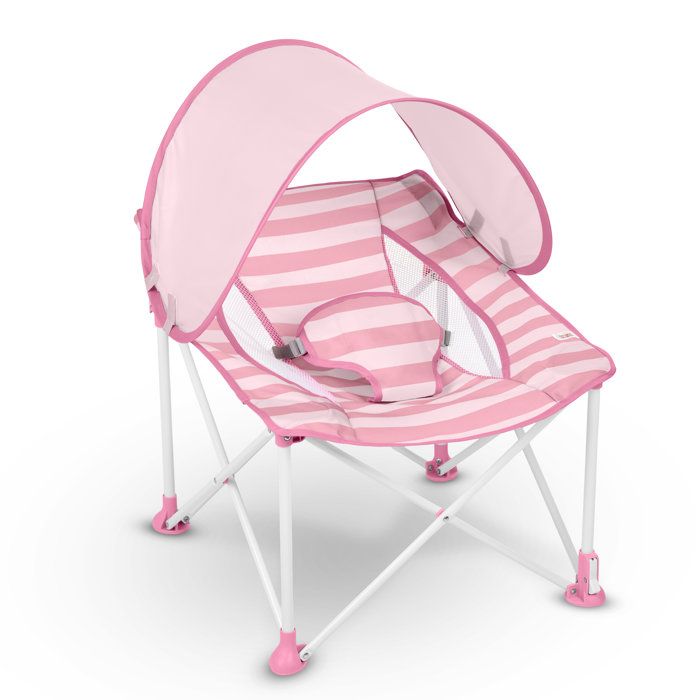 BRIGHT STARS Transat bébé pliable Pop 'N Chill pare soleil SPF +50 et sac de transport inclus - vue 2