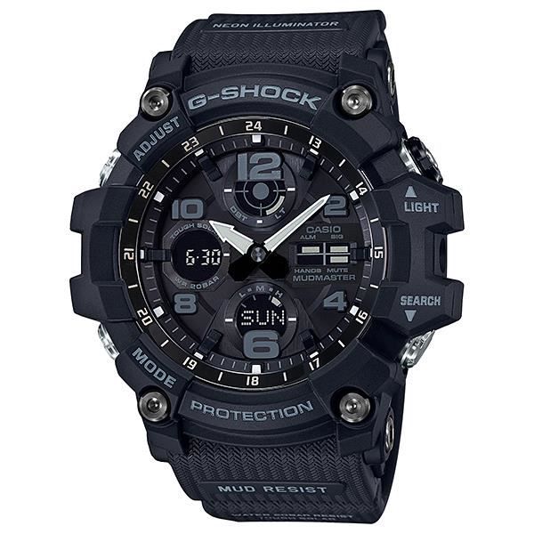 Montre Casio G SHOCK MASTER OF G MUDMASTER GSG 100 1A Noir