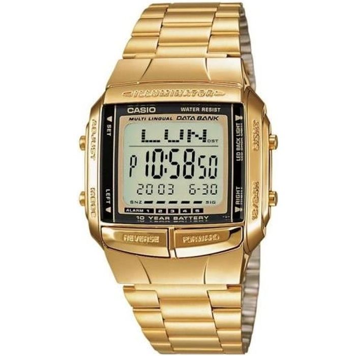 Montre Casio DB 360G 9A Sport Achat vente montre Adulte Acier