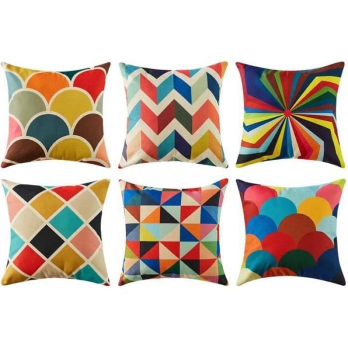 Housse de coussin JUNGLE BIRDS rosalbin