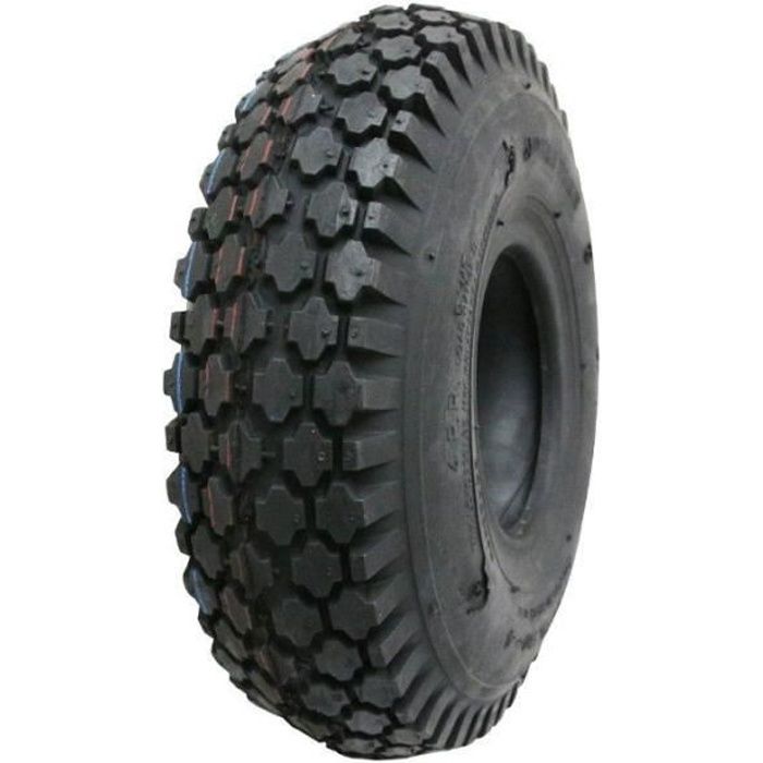 Pneu De Brouette 3.50-6 S379 2PR - Pour Chariot, Diable, Remorque Jardin (Charge 200kg)