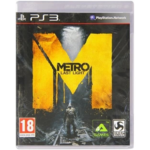 Deep Silver Jeu Vidéo - Metro - Last Light - PS3 - Tir - Fps - Neuf Sous Blister