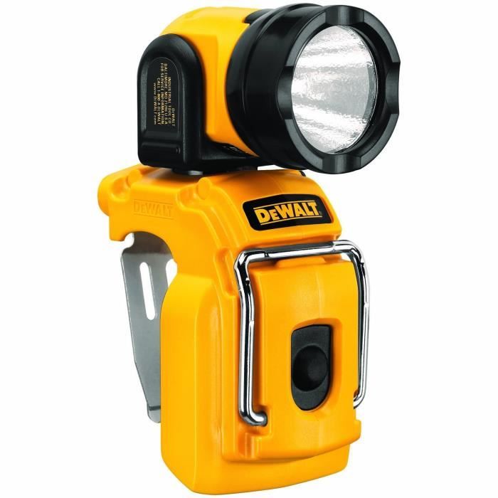DeWalt Alkku LED-lamp  10.8 V XR, 110 Lumen, Ca. 10 Uur Brandduur Met 2ah Accu Verticaal Horizontaal 180 Draaibaar Levering Zonder Accu En Oplader Dcl510n