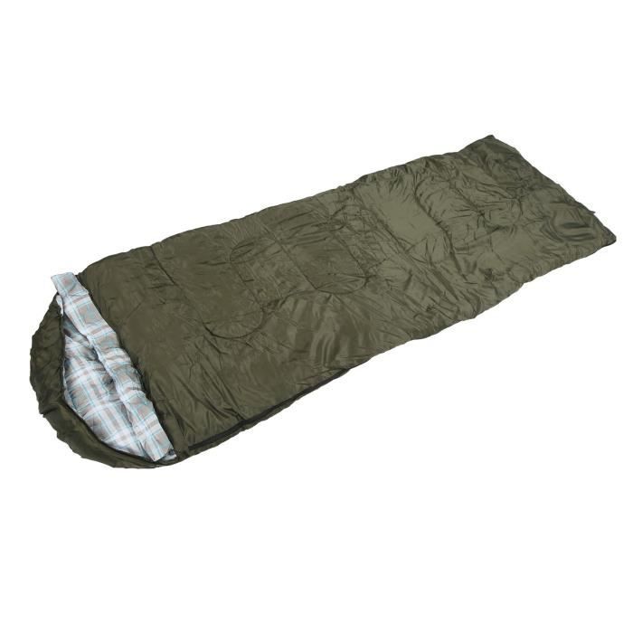 Automne hiver Camping sac de couchage adultes chaud sac de couchage pour Camping en plein air 