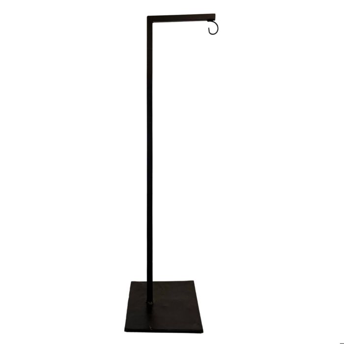 Support XL sur pied pour lampe Noir 1 m