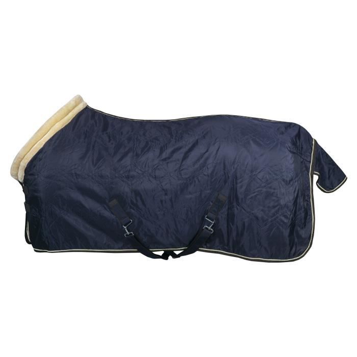 Couverture Rafraîchissante Haute Encolure WeatherBeta Pour Cheval – Taille 72" Bleue