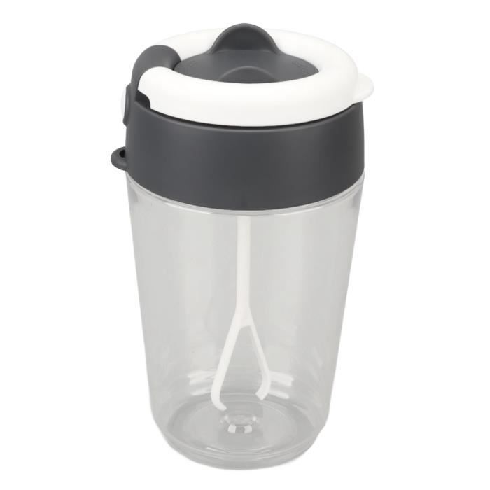 Tasse de mélange électrique de 400 ml avec couvercle, tasse à agitation