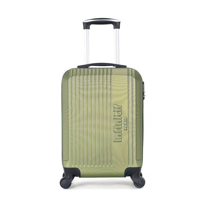 HERO - Valise Cabine XS MOSCOU-E 50 cm 4 Roues - Gris foncé - 65.99