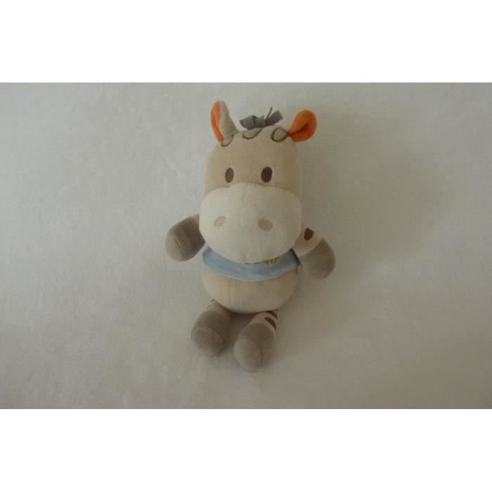 Doudou Zebre Peluche Kiabi Creativtoys Cdiscount Puericulture Eveil Bebe