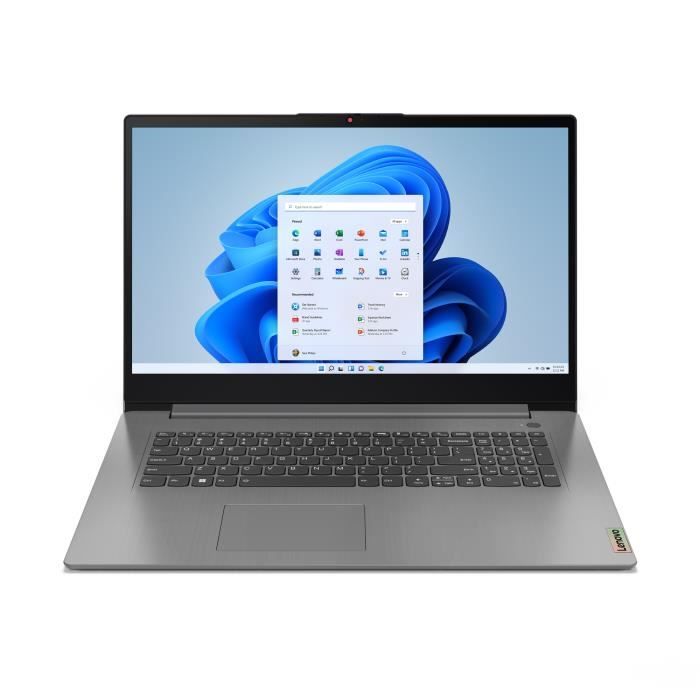 PC Portable - LENOVO - IdeaPad 3 - Intel Core i3 - 8 Go RAM - 256 Go SSD - 173 pouces