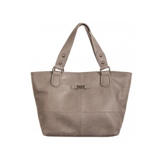 Sac cabas Le Temps des Cerises LOOP 9 Beton - Cdiscount Bagagerie - Maroquinerie