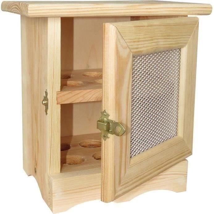 Masy Armoire à oeufs - 12 emplacements - Bois - Contemporain