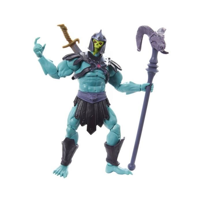 Mattel - Les Maîtres de l'Univers New Eternia Masterverse 2022 - Figurine Barbarian Skeletor 18 cm