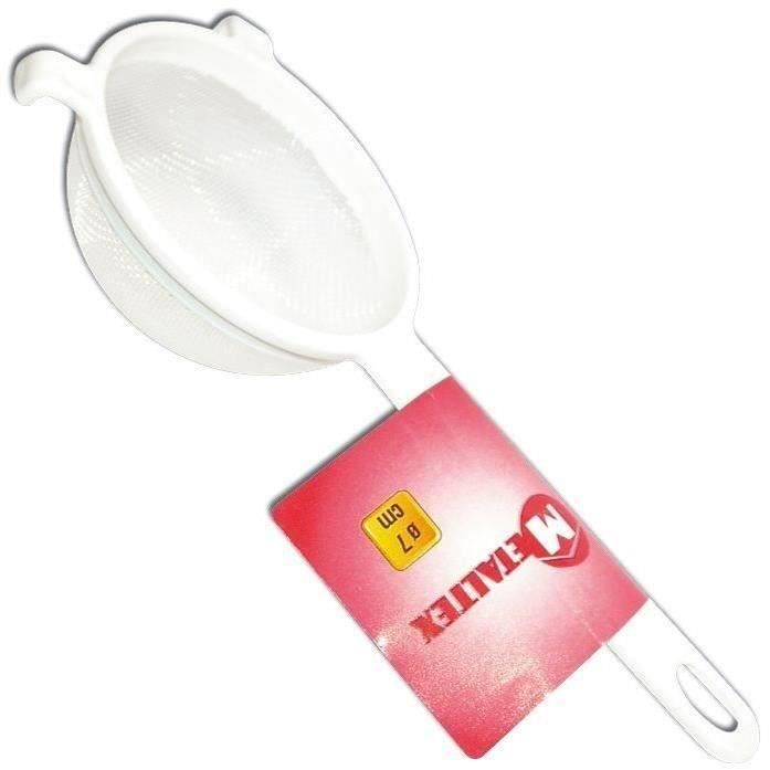Passoire en plastique avec manche - D: 18 cm