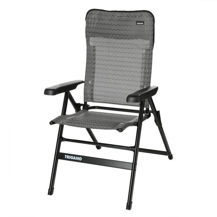 TRIGANO Fauteuil Aluminium Dossier Bas Slim Cocoon Cdiscount Sport
