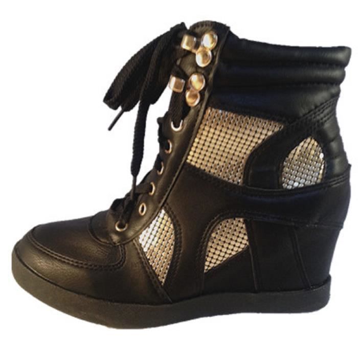 basket clouté femme