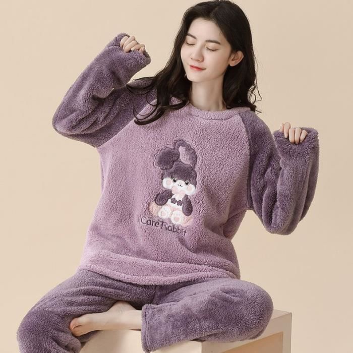 Pyjama en laine femme discount