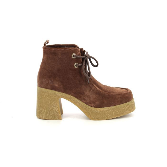 KICKERS Boots Kick Claire Marron Cdiscount Chaussures