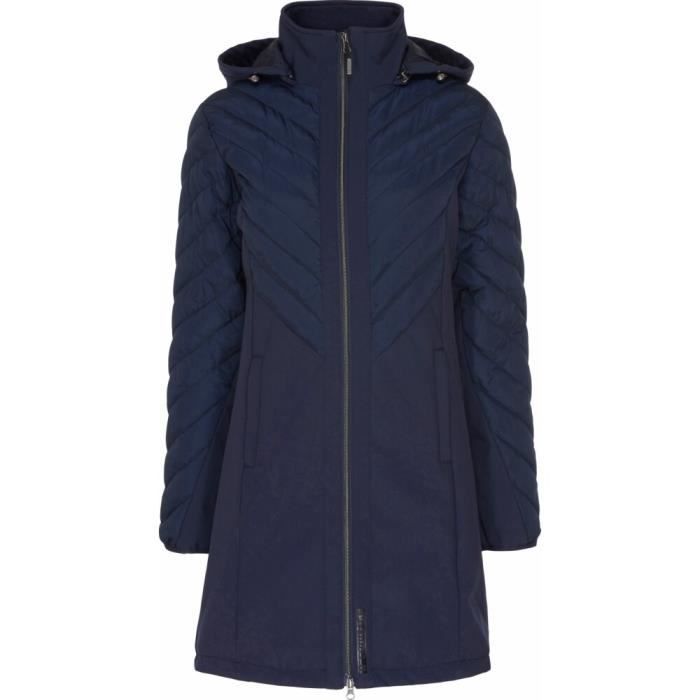 Veste équitation longue femme Equipage Gaia