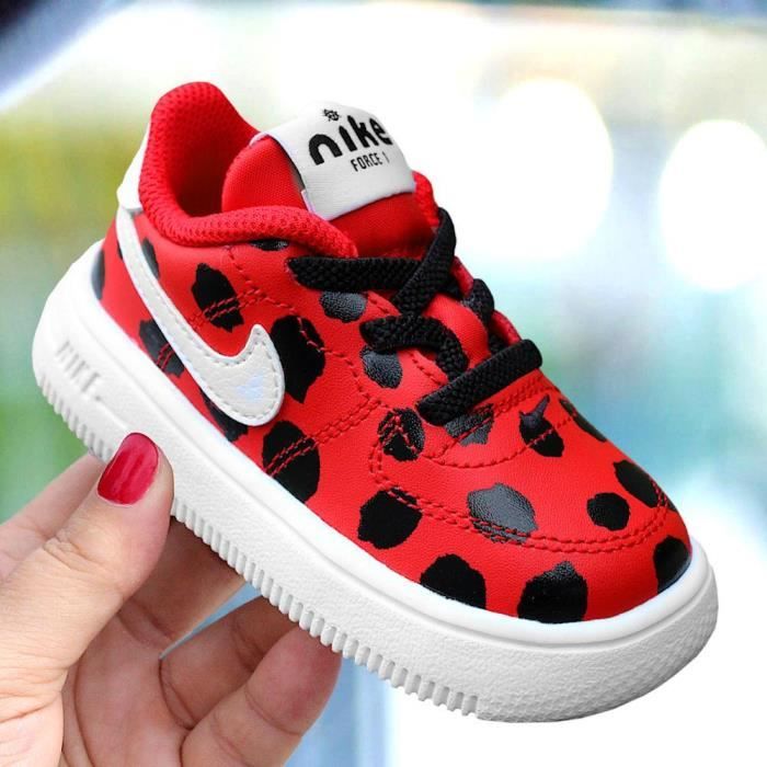 Air force 1 rouge enfant 2025