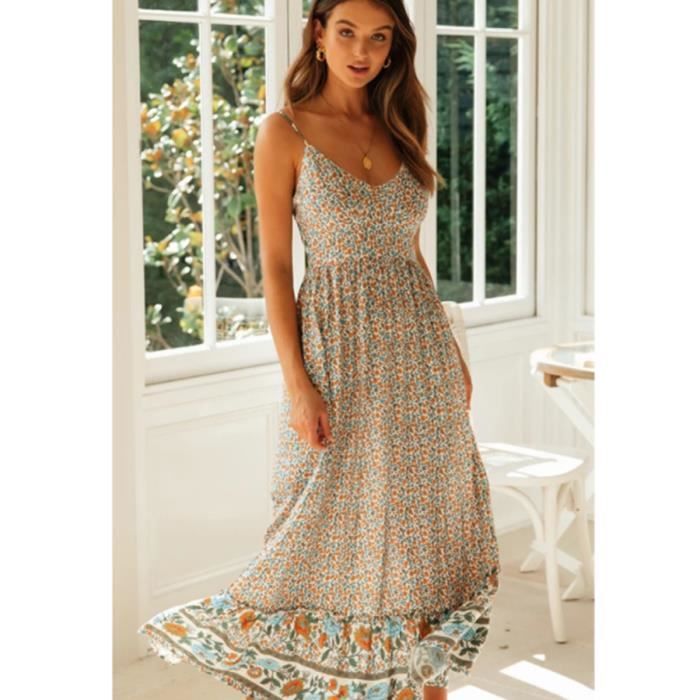 Robe longue casual store été