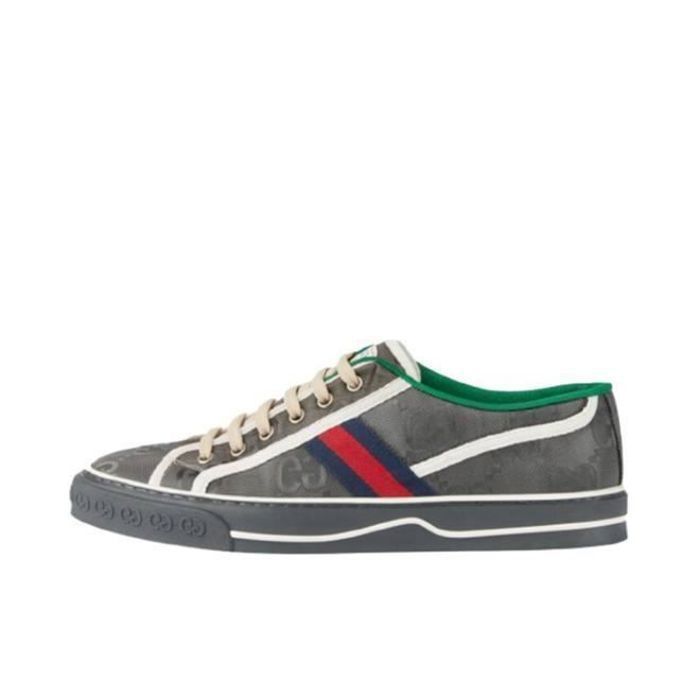 Chaussure Guccis Basket Sneakers Pas Cher Femme Homme Gris
