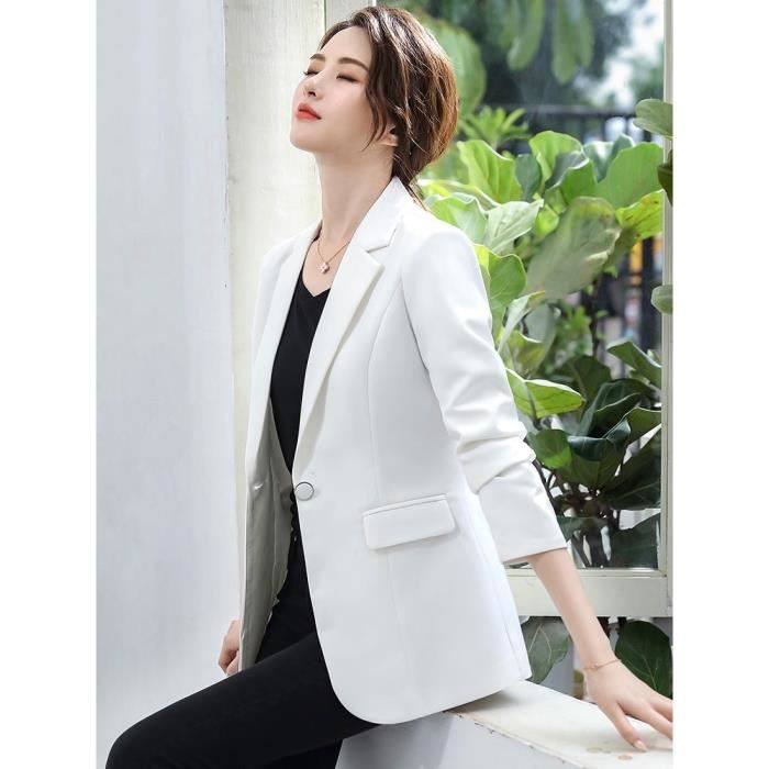 Veste blanche femme shop