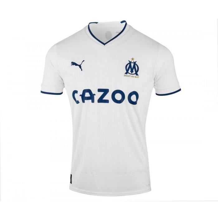 Nouveau Maillot Homme Puma OM Olympique de Marseille Domicile Saison 2022 2023