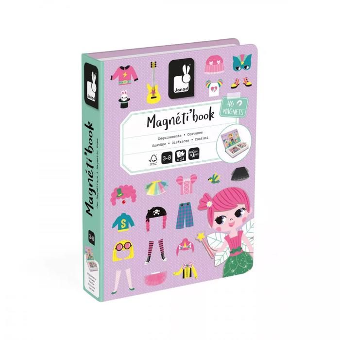 Magn&eacute;ti'book - D&eacute;guisements fille