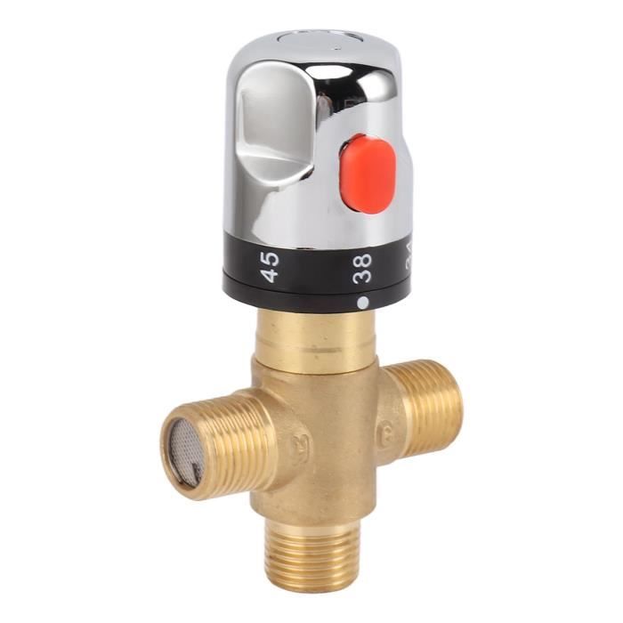 Beiping-vanne de robinet de douche Vanne de mélange thermostatique en